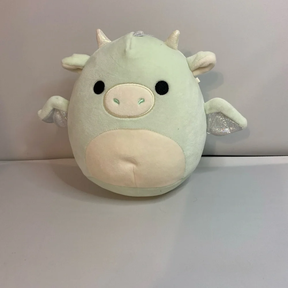Squishmallow Kellytoy DEXTER the Dragon Soft Plush Toy 8